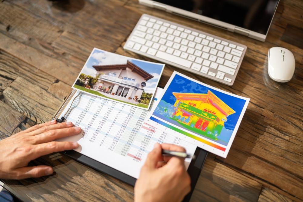 Thermal,House,Imaging,And,Heat,Thermography.,Insulation,Image
